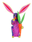 Oaxacan Wood Carving Candido Jimenez Rabbit Mexican Folk Art Alebrije Mexico