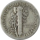 1939 D Mercury Dime Ag About Good 90  Silver 10c Us Coin Collectible