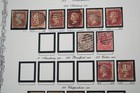 Great Britain Wiltshire County 1850s-1900s Collection 49 Stamps On Pages