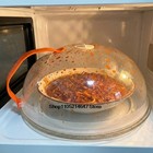 New Magnetic Microwave Anti Splatter Cover Plate Guard Lid With Steam Vent