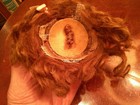 Antique Doll Hair   Wig - For Porcelain   Doll - Old   Looks Real