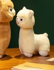 White Alpaca Plush Toy 9  Stuffed Animal Toddler Doll Gift For Kids