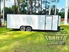 New 8 5x24 V Nose Enclosed Cargo Black Out Car Trailer Toy Blackout Hauler