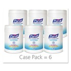 Purell 911306ct 6 75 In  X 6 In  Sanitizing Hand Wipes - White   6 carton  New