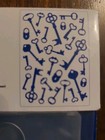 New Embossing Folder 5     7  Love Nicole Old Skeleton Keys 
