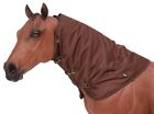 Winter Horse Neck Cover - 600 Denier - 250 Gram Polyfill - S m l xl - Blk Or Brn