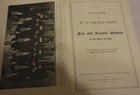 1 Book Proceedings M W Grand Lodge Of Free And Accepted Masons Masonic Ohio Vtg