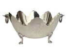 Vintage Reed   Barton Silver Plate 8    Round Footed Monteith Centerpiece Bowl 360