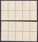 Portugal  901-02 1963 European Soccer Championship Mnh Blocks Of 10