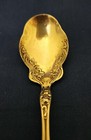 Wallace   Sons Sterling Silver Sugar Spoon Violet Pattern 6 12  Long 22g No Mono