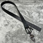 Coach C Signature Men s Black Leather Belt Reversible  178 New Defects