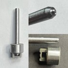 Leather Craft Rivets Spot Snaps Fastener Cone Rivet Press Tool  27x26 4mm Sz 10