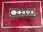 Vintage 1962 Us Mint 5 Coin Proof Set In Original Black Capital Plastic Case