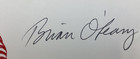Brian O   leary Nasa Astronaut Apollo Program Autographed Signed Card Free Ship