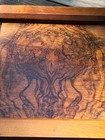 Vtg Eastlake Burl Walnut Furniture Piece Architectural Salvage Reclaimed Wood   