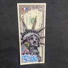 Graffiti Liberty Sticker Art Print Dollar Bill Art Graffiti Art Street Art Print
