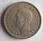 1948 Great Britain Shilling - Scottish Crest - Free Ship - Bin  998