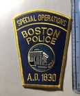 Boston Massachusetts Police Patch   Special Operations