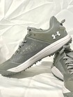 Under Armour Ua Yard Turf Men s Size 7 Baseball Turf Shoes Gray Excellent 
