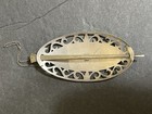 Vintage 1940s Japan Mori Sterling Silver Hair Clip