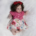 Handmade Realistic Reborn Baby Dolls Silicone Vinyl Newborn Toddlers Girl Doll