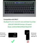 Ultra Thin Tpu Keyboard Cover Skin For Macbook Pro With Touch Bar 13  15   a215
