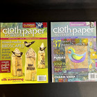 Mixed-media Birdscapes Cloth Paper Scissors Mix Lot Of 2 Magazines 2009