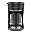Black decker 12-cup  Programmable Coffeemaker  Black  Cm1070b-1