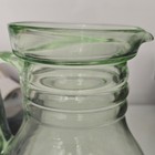 Vintage Uranium Green Glass Pitcher