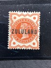 Zululand Sc sg  1  2x   6  Queen Victoria  Mint Hinged Vf