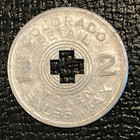 High Grade Au 2 Mils Colorado Retail Sales Tax Token -dec130