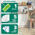 Swiffer Sweep   Mop Dry   Wet Floor Mopping And Sweeping Kit  1 Device