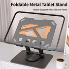 Foldable Aluminum Tablet Desk Stand 360   Desktop Mount For Ipad   Tablet Holder