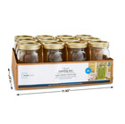 32 Oz Wide Mouth Mason Jars 12pk  Quart Canning Jars And Lids  Bulk Glass Jars
