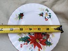 3 Royal Albert Bone China Poinsettia Bread Dessert Plates 6-1 4     Mint Cond 
