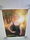 Blondie Rare 1979 Deborah Harry Spandex Dargis Gold Punk Poster 28  X 20  Ex  
