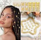 40pcs Alloy Hair Jewelry Hair Cuffs For Braids Metal Dreadlock Beads Hair Cuffs