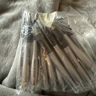 Lot Of 25 Individually Wrapped Black And Grey Pens  Brand New
