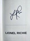 Autographed Lionel Richie Signed Book Truly Autograph Hardcover American Idol