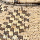 Lovely Vintage Woven African Zulu Basket With Lid Handmade Coiled