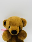 Vintage Brown Teddy Bear Plush Doll Black Eyes Vintage Dakin Applause 