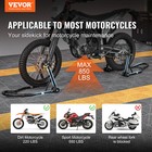 Vevor Motorcycle Front   Rear Stand Lift 850 Lbs Spoolift Paddock Swingarm Arm