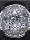2024 Cameroon Peacemaker 1 Oz Silver Ngc Ms70 1 Of 750 Case Head