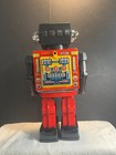 Super Astronaut Vintage Sh Robot Works In Original Box Made In Japan 