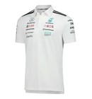 Mercedes Amg Petronas F1 Formula One Team White Polo Shirt Jw0586 Men   s Large