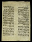 Torah Scroll Bible Vellum Manuscript Fragment 100-150 Yrs The Exodus From Egypt