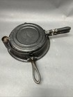 Antique Stover  8 Cast Iron Waffle Iron With Base Freeport Il Usa