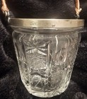 Vintage Lead Crystal Ice Bucket