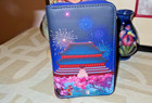Loungefly Mulan Disney Princess Zip Around Wallet  6 In By 4 In