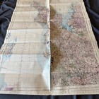 Vtg 1944 Wwii Raf Aeronautical Map Sw England Midlands Wales Gsgs 4369 Sheet 7